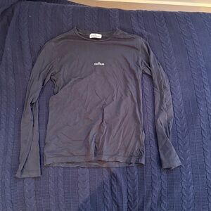 Stone island Navy Long Sleeve Tee